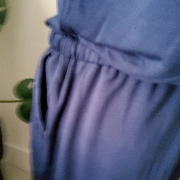 Lou & Grey Deep Blue Textured Fabric - Picture 6 of 8